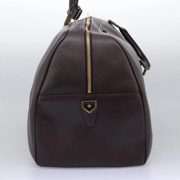 LOUIS VUITTON Taiga Kendall PM Boston Bag Acajou M30126 LV Auth yk17762 - Picture 4 of 15